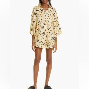 FARM Rio linen blend romper